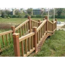 Baochu Outdoor Landscape WPC Fence with Low Maintenance (100*100)